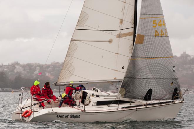 Matt Wilkinson and his crew on Out of Sight came away with their second win in as many weeks. © www.SailPix.com.au http://www.SailPix.com.au